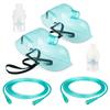 App Life Kit Ricambi Universale per Aerosol Adulti e Bambini con Maschera, Ampolla, Fascia Elastica, Tubo da 2 m, Filtro e Accessori per Nebulizzatore - Compatibile con Tutti i Modelli di Aerosol