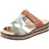 Rieker Ciabatte Donna 62989, Multicolore, 38 EU