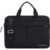 Tommy Hilfiger Borsa Laptop Uomo Signature Computer Bag Impermeabile, Nero (Black), Taglia unica