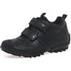 Geox Jr Savage A, Scarpe Bambini e ragazzi, Nero (Sinetic Black), 28 EU