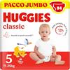 Huggies Classic, Pannolini Taglia 5 (11-25Kg), Protezione completa, Pacco Jumbo, 84 Pz