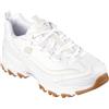 Skechers Sneakers da Donna D'Lites Good Neutral, Bianco, 37,5