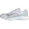 adidas Donna Courtquick W Padel Shoes, Ftwr White/Silver Met./Ftwr White, 40 2/3 EU