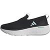 Adidas Donna Cloudfoam Go Lounger Shoes, Core Black/Semi Flash Aqua/Cloud White, 37 1/3 EU