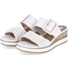 Remonte Ciabatte da donna D6463, colore bianco, 40 EU