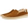 GIOSEPPO Espadrilles Color Pelle di Pelle con ELASTICI E COTONE Riciclato per Uomo PROGER, CUOIO, 43 EU