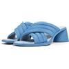 Camper Kiara Sandal K201540, Sandalo con tacco Donna, Blu medio 003, 37 EU