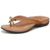 Vionic womens Loop Loop, Light Brown Leather, 9 UK Wide