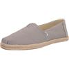 TOMS Alpargata Rope Classic, Mocassino Basso Donna, Medium Grey, 36 EU