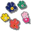 Crocs Marimekko - Confezione da 5 ciondoli per scarpe, unisex, multicolore, taglia unica, Multicolore, Taglia unica
