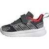 adidas Unisex - Bimbi 0-24 Tensaur Run 4.0 Infants Shoes, Grey Five/Grey Two/Lucid Red, 23 1/2 EU