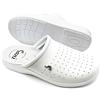 Sanì Ciabatte Sanitarie Anatomiche per Uomo Pantofole in Vera Pelle Zoccoli per Sanitari Scarpe Antiscivolo per Lavorare Made in Italy (43)