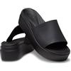 Crocs Donna Brooklyn Slide Ciabatta, Black, 41/42 EU