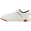 Armani Exchange Uomo Venice, Logo Debossed Chunky Sneaker, off White Navy, 39.5 EU