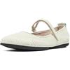 Camper Right Nina K201402, Ballerina Donna, Natura Bianca 007, 37 EU