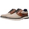 Bugatti 331-awb04, con Lacci Uomo, Beige Cognac, 41 EU