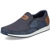 Rieker Sneaker Basse da Uomo 11954, Scarpe Basse da Uomo, Blu 14., 44 EU