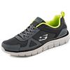 Skechers Track - Scarpe Running Uomo, Grigio (Charcoal/lime), 39 EU