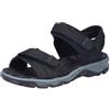 Rieker Sandali da trekking da donna, 68852, nero, 42 EU