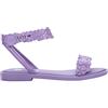 melissa Women's Wave Sandal Blossom + Flat, lilla, 2/3 UK