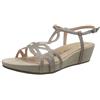 Tamaris Ciabatte Donna 1-1-28216-24, Grigio Space Glam 960, 37 EU