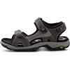 camel active 58ria01-400222, Sandali Uomo, Grigio Scuro Grigio, 44 EU