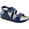 Berkemann Lorenza, Sandali Donna, Blu Metallizzato, 38 2/3 EU