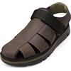 Camper Oruga Sandal K100285, Sandali piatti Uomo, Marrone scuro 006, 44 EU