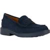 Geox D Spherica Ec1 A, Mocassino Donna, Blu Navy, 36.5 EU