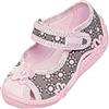 Viggami Vi-GGa-Mi Milenka - Pantofole da bambino, colore: rosa/marrone caldo, 20 EU, rosa caldo marrone, 20 EU