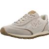 Carmela - Sneaker Donna - Calzature comode e Versatili - Moda Casual, Beige, 38 EU