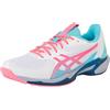 Asics 1041A496-100 Solution Speed FF 3 Padel Uomo, White/Hot Pink EU 48