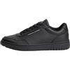 Tommy Hilfiger Uomini TH Basket Core Leather FM0FM05927 Low Top, Nero, 7