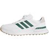 adidas Uomo S2G 26 Boa Spikeless Golf Shoe, Ftwr White/Collegiate Green/Gum 3, 44 2/3 EU