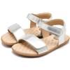 GIOSEPPO Hubbard, Sandali piatti per ragazze, argento, 24 EU