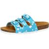 Lico Bioline Star, Sabot, Turchese/Bianco, 37 EU