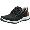 Rieker 03603, Scarpe Stringate Uomo, Blu, 43 EU