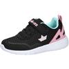 Lico Taro Vs Sneaker, Unisex Bambino, Nero Rosa Turchese, 2.5 UK Bambino