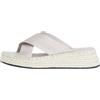 Calvin Klein Jeans Espadrillas Donna con Tacco, Multicolore (Triple Eggshell), 39