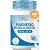 VitaminPure Magnesio Bisglicinato Capsule 450mg con Vit B6, 210 Capsule Vegane, Contribuisce alla Riduzione della Stanchezza e dell'Affaticamento - VitaminPure