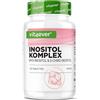 Vit4ever INOSITOL COMPLETO - 2000 mg di Mio & D-Chiro-Inositolo - con Vitamina B6 & Folato - per donne che desiderano avere figli - contribuisce alla normale fertilità & attività ormonale - 120 compresse