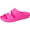 Crocs Classic Sandal T, Sandali Unisex - Bambini e Ragazzi, Pink Crush, 24/25 EU