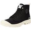 Palladium Pampa Hi Zip Organic, Sneaker Unisex, Nero, 39.5 EU