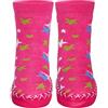 Playshoes Pantofole da Cottage Unisex - Bambini e ragazzi, Rosa (Stelle Rosa), 17/18 EU