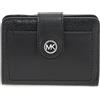 Michael Kors 32H3S0KD5L-001 SM TAB COMPACT PCKT WLLT Donna BLACK Taglia TU