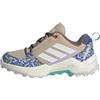 adidas Unisex - Bambini e Ragazzi Minecraft Terrex AX4R Hiking Shoes, Magic Beige/Ftwr White/Semi Impact Orange, 32 EU