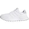 adidas Women's S2G 26 Leather Spikeless Golf Ftwr White/Ftwr White/Halo Silver 6.5 UK 40 EU