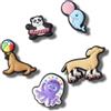 Crocs Fun Animal Friends 5 Pack - Charm decorativi per scarpe Unisex, Multicolor,
