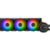 MSI MAG CORELIQUID E360 AIO CPU Liquid Cooler - Piastra di raffreddamento in rame, ARGB Blockhead & ventole FDB, water block a 2 camere, radiatore split-flow, supporto Mystic Light - per AMD e Intel