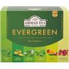 Ahmad Tea, EverGreen Selection - Selezione di Tè Verde Puro o Aromatizzato alla Frutta/Fiori in 6 Gusti Diversi - Cofanetto con 6 Confezioni da 10 Bustine